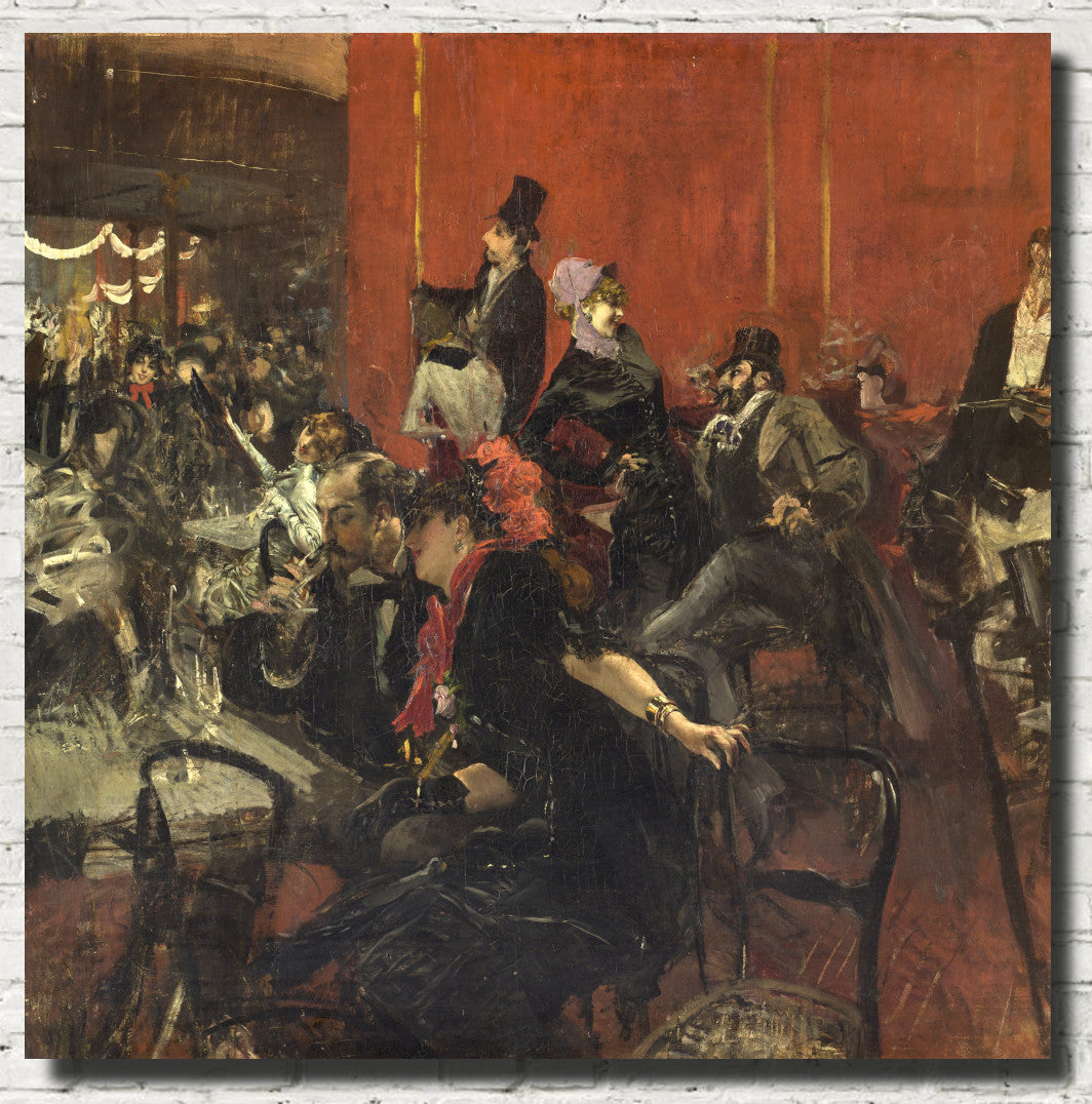 Giovanni Boldini Fine Art Print, Feast Scene