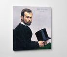 Félix Jasinski Holding His Hat, Félix Vallotton