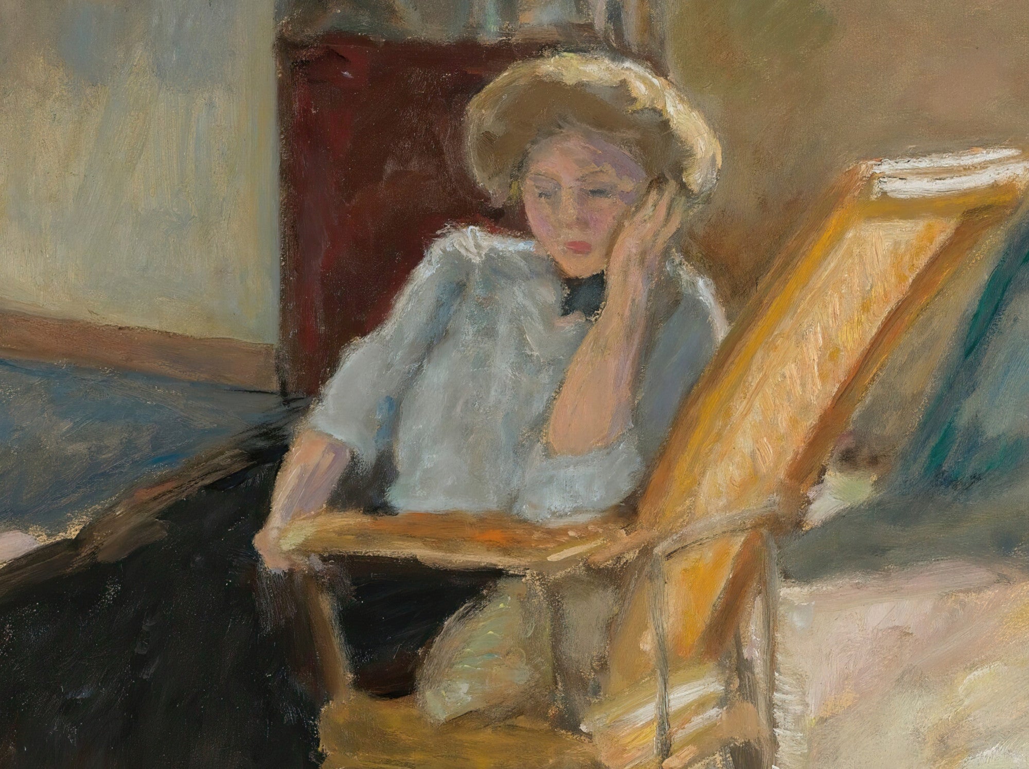 Seated Woman, Pierre Bonnard Fine Art Print