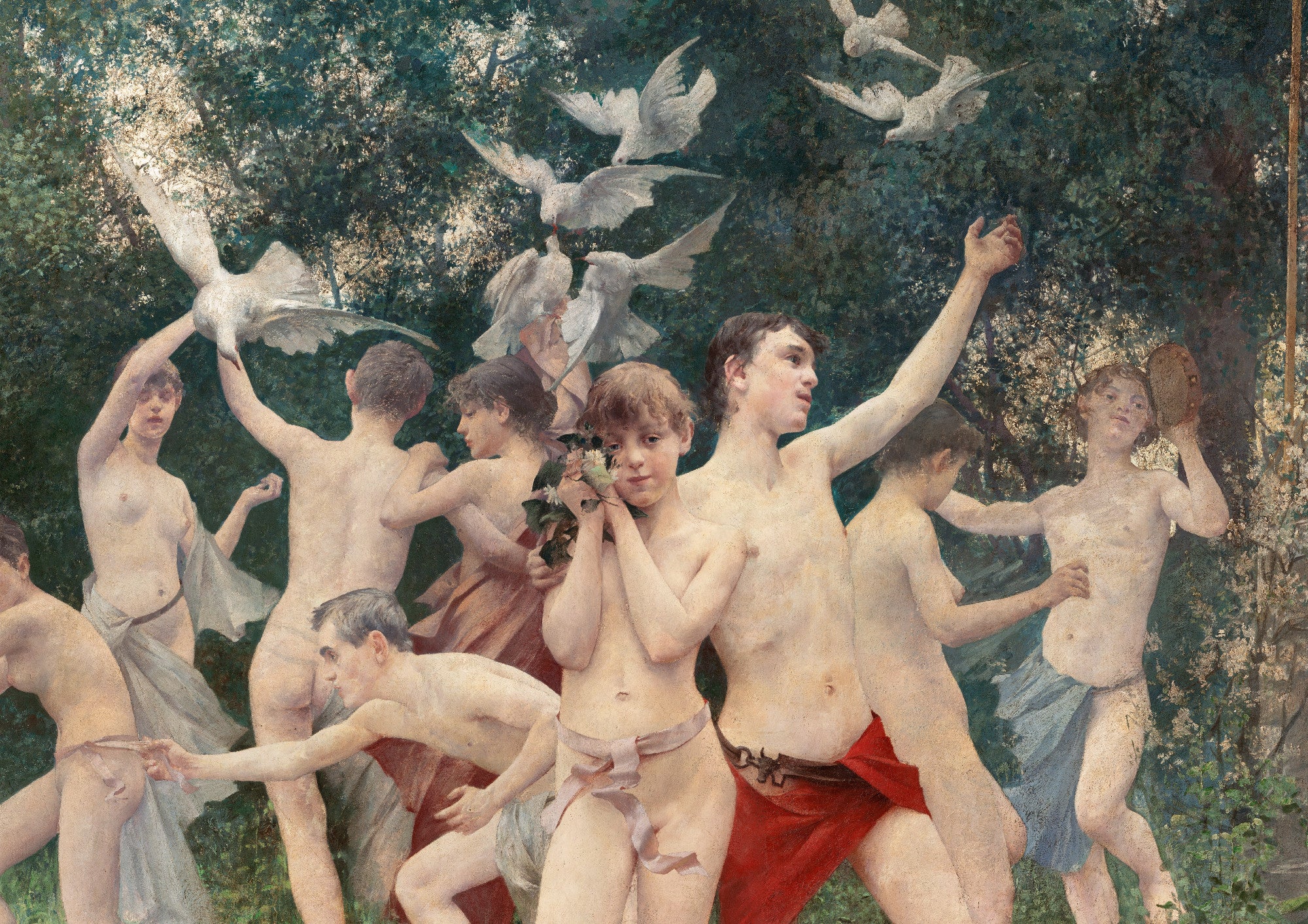 Karel Vítězslav Mašek Fine Art Print, Festival of Spring