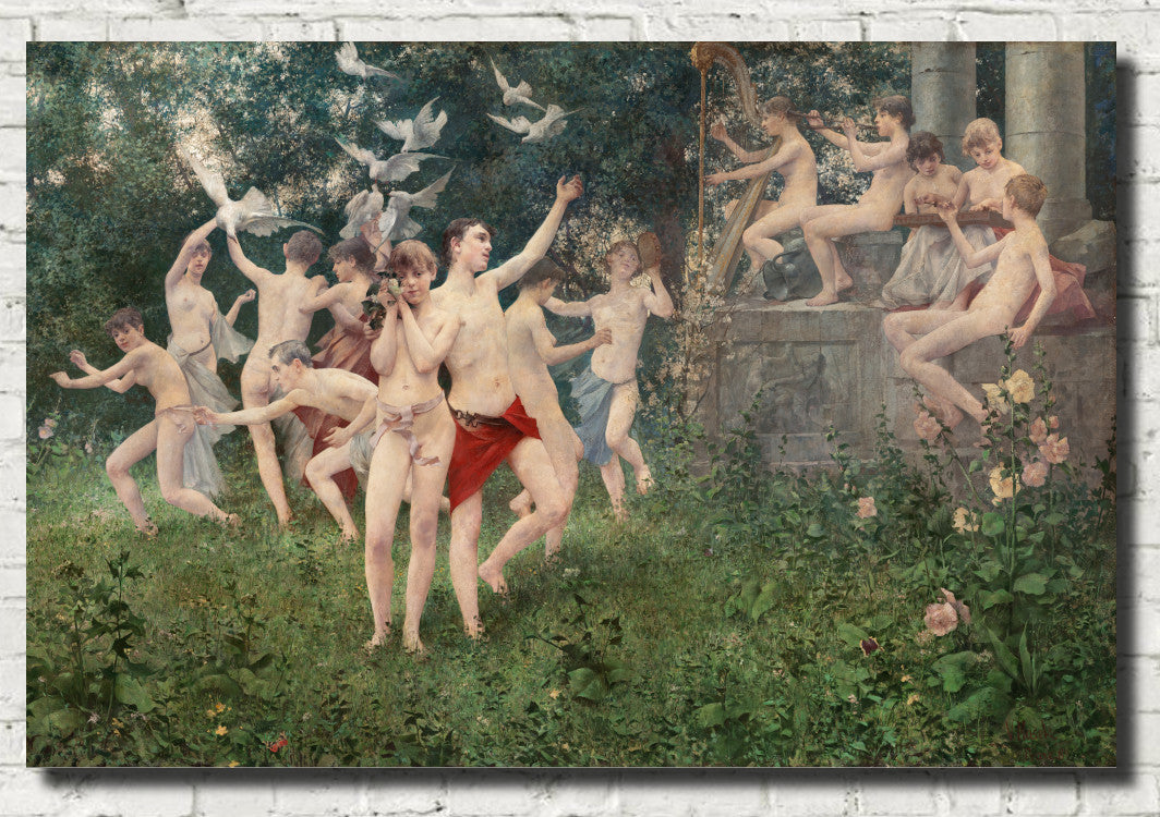 Karel Vítězslav Mašek Fine Art Print, Festival of Spring