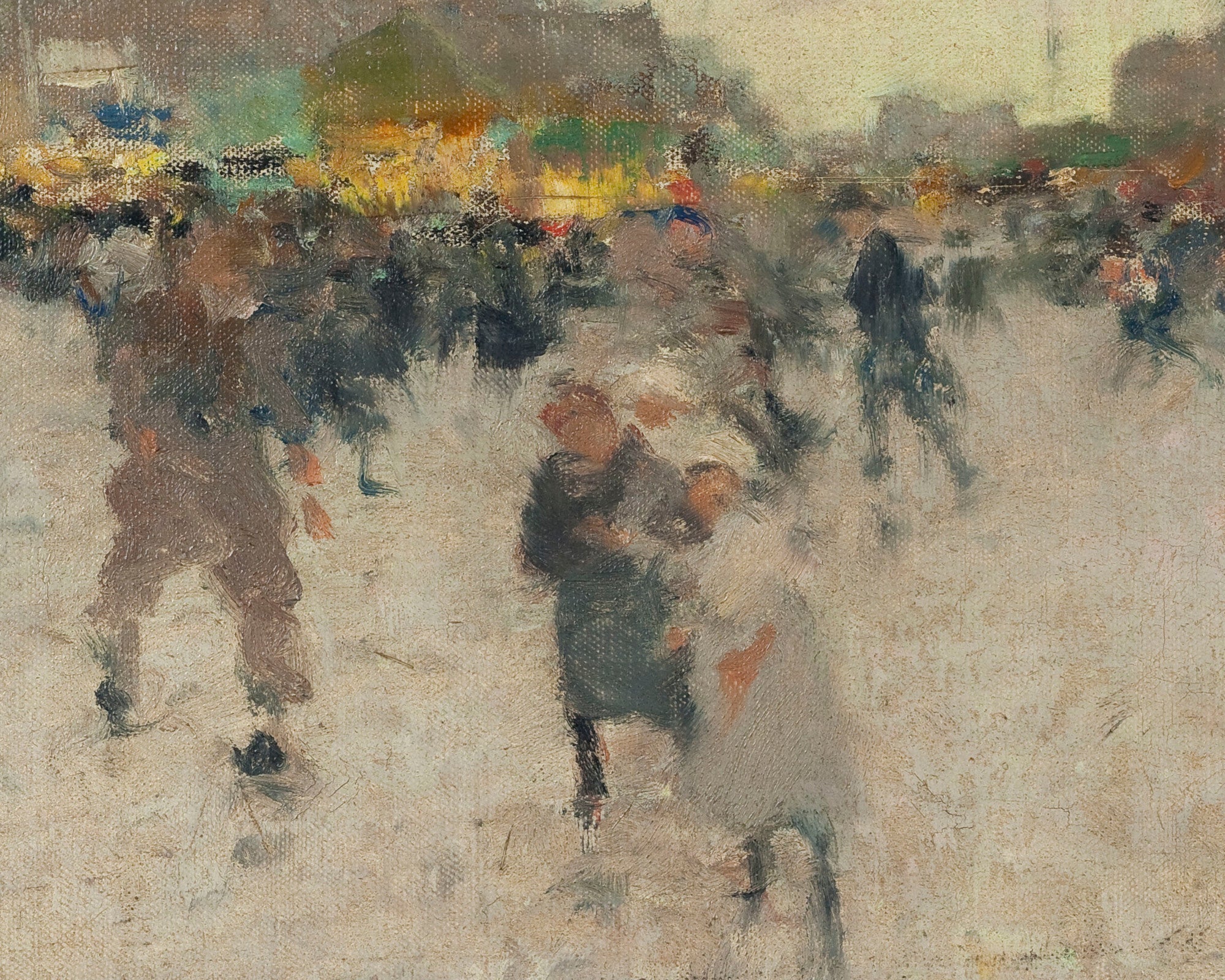Luigi Loir Fine Art Print, Fête de la place du Trône, Paris