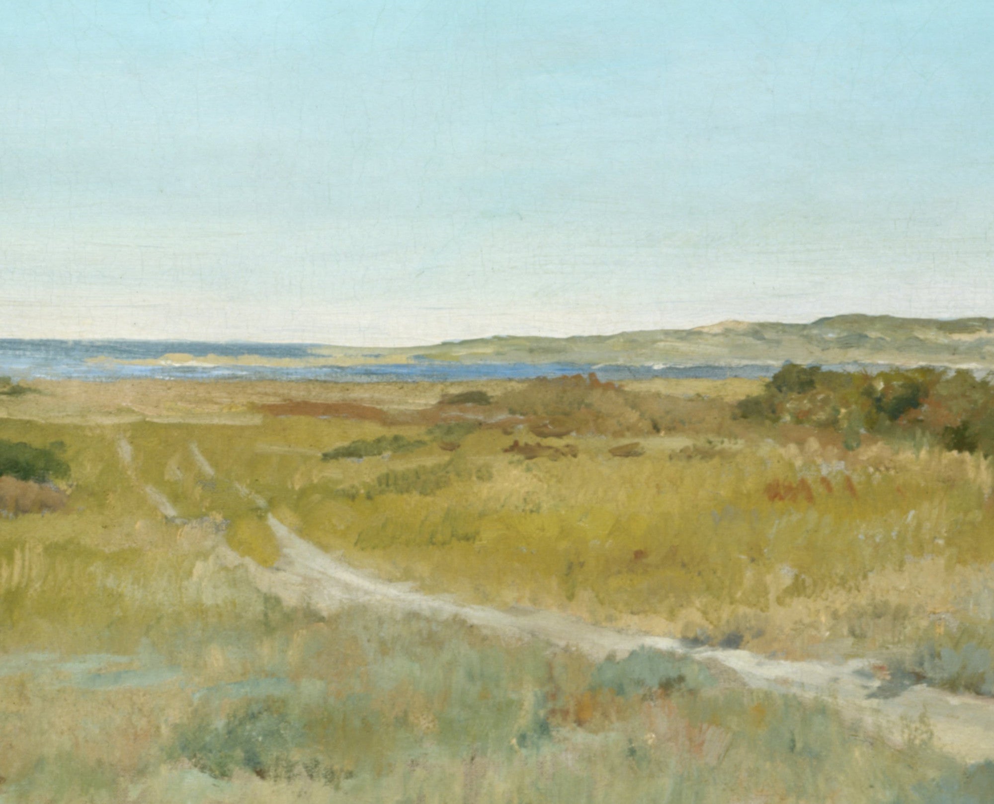 William Merritt Chase Fine Art Print, First Touch of Autumn