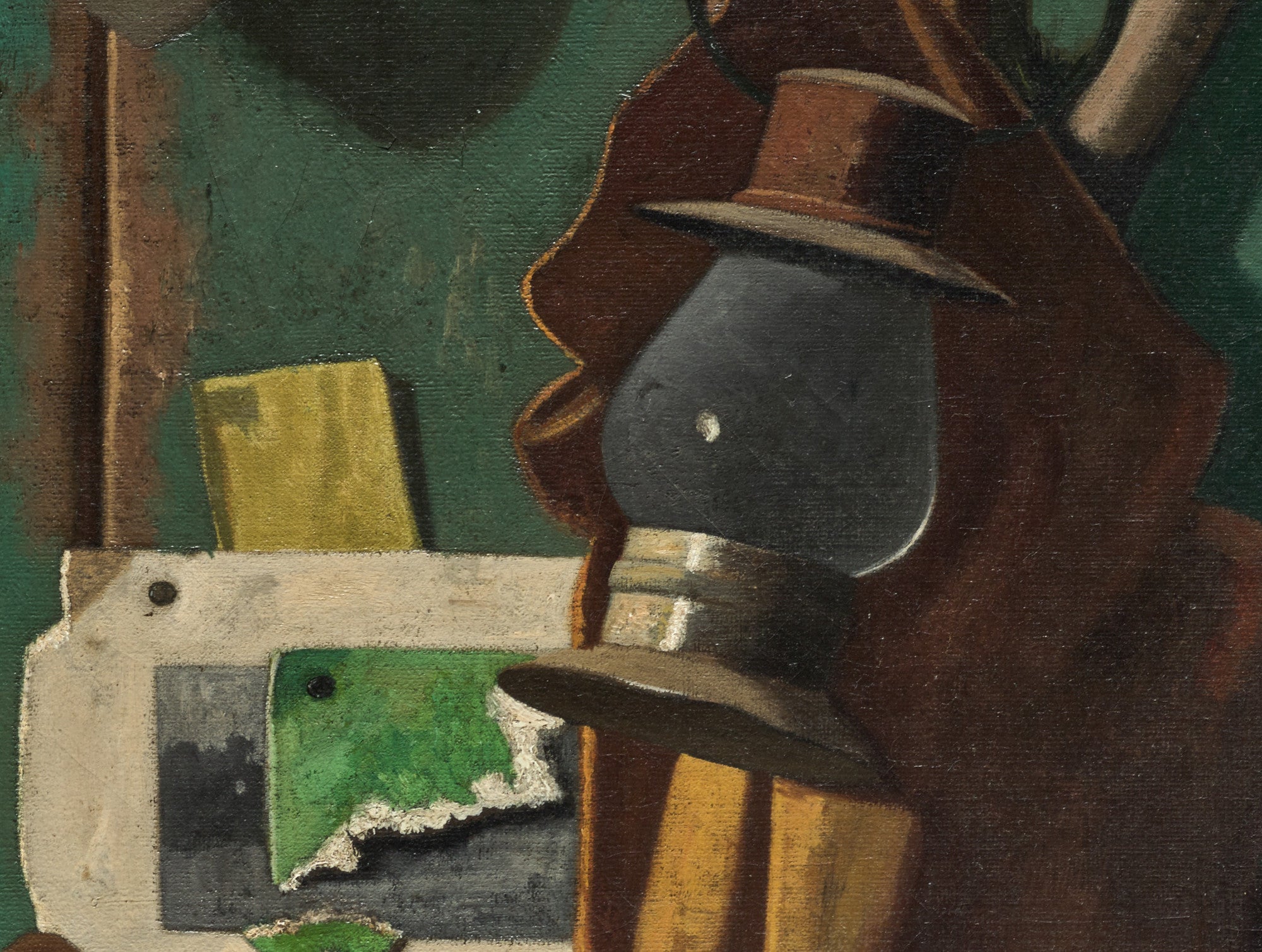 John F Peto Fine Art Print, Fish House Door