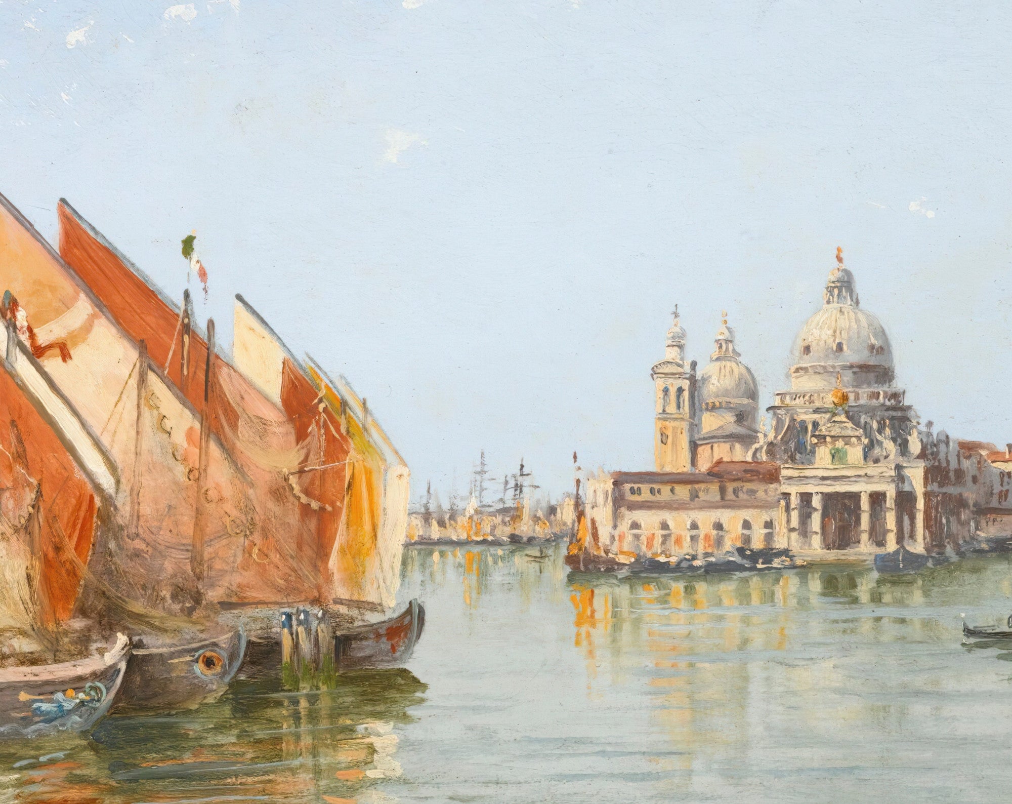 Fishing Boats, Venice, Antonietta Brandeis Fine Art Print