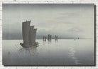 Ohara Koson Japanese Fine Art Print, Fishing Boats
