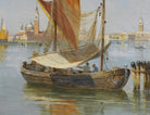 Fishing boats in the lagoon, Venice,  Antonietta Brandeis Fine Art Print