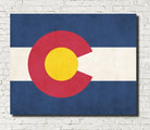 Colorado State Flag Print