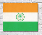 Miami Florida City Flag Print