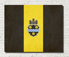 Pittsburgh Pennsylvania City Flag Print