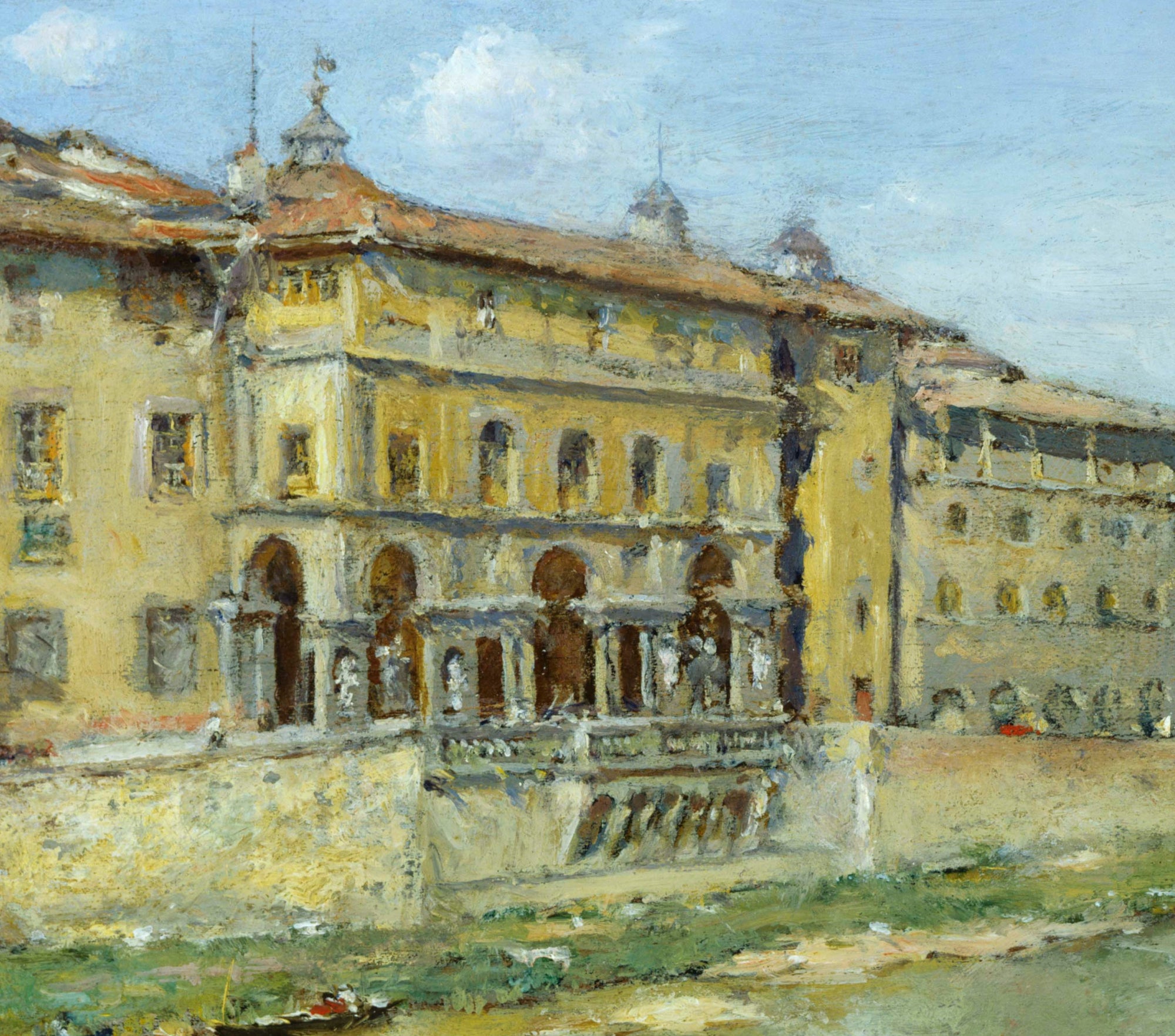 William Merritt Chase Fine Art Print, Florence