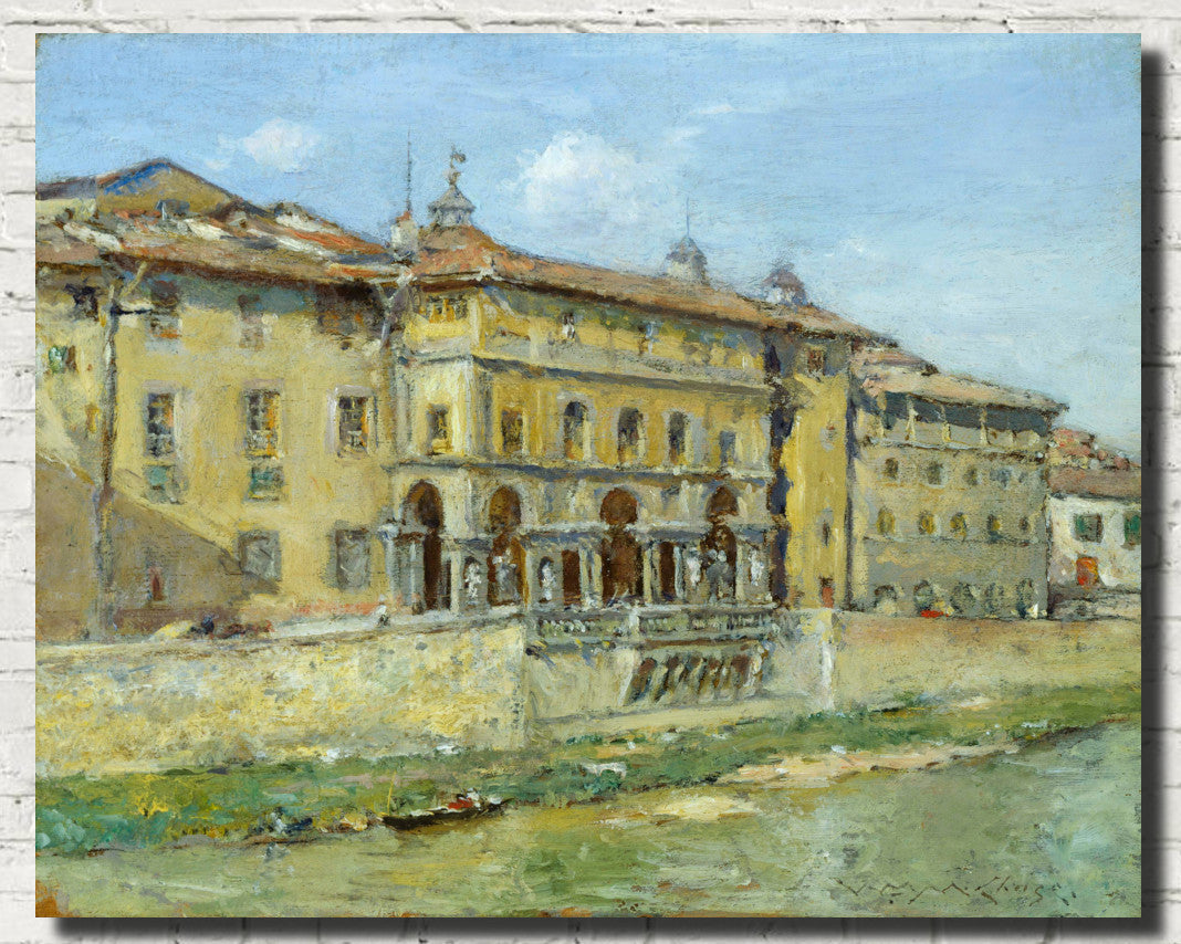 William Merritt Chase Fine Art Print, Florence