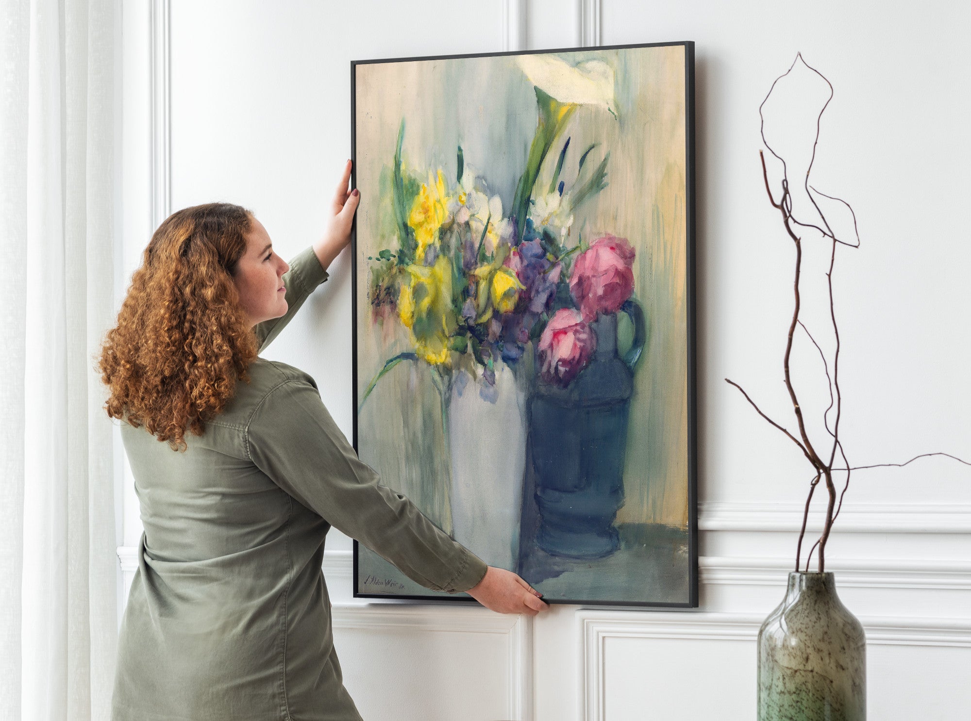 Flowers (1880), J. Alden Weir