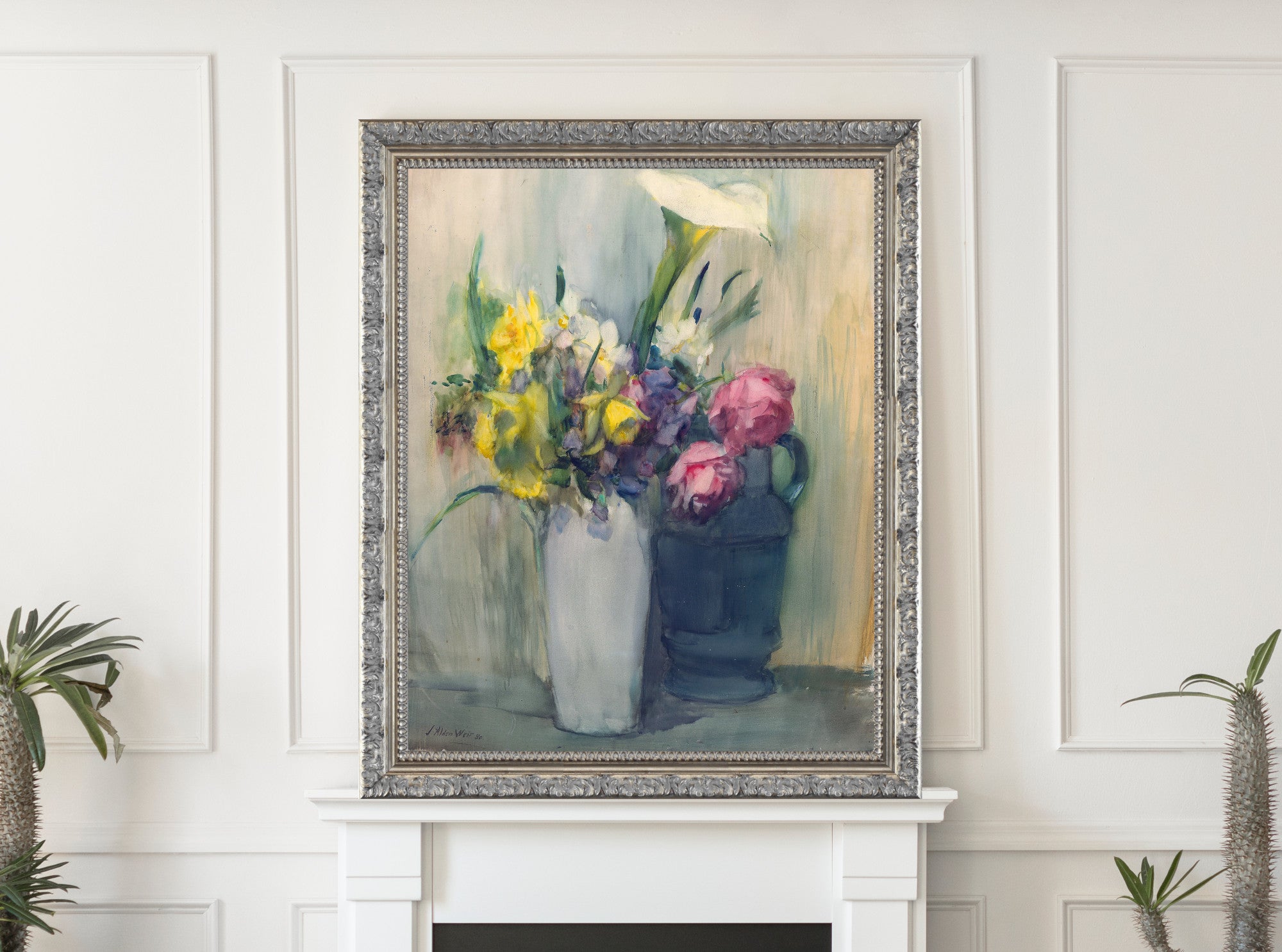 Flowers (1880), J. Alden Weir