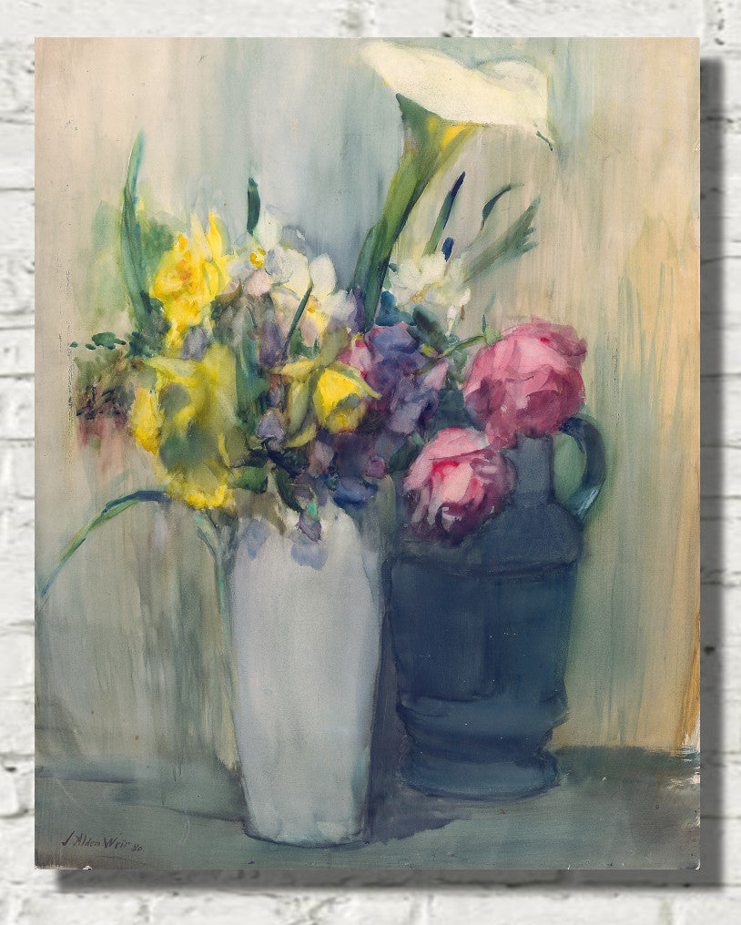 Flowers (1880), J. Alden Weir