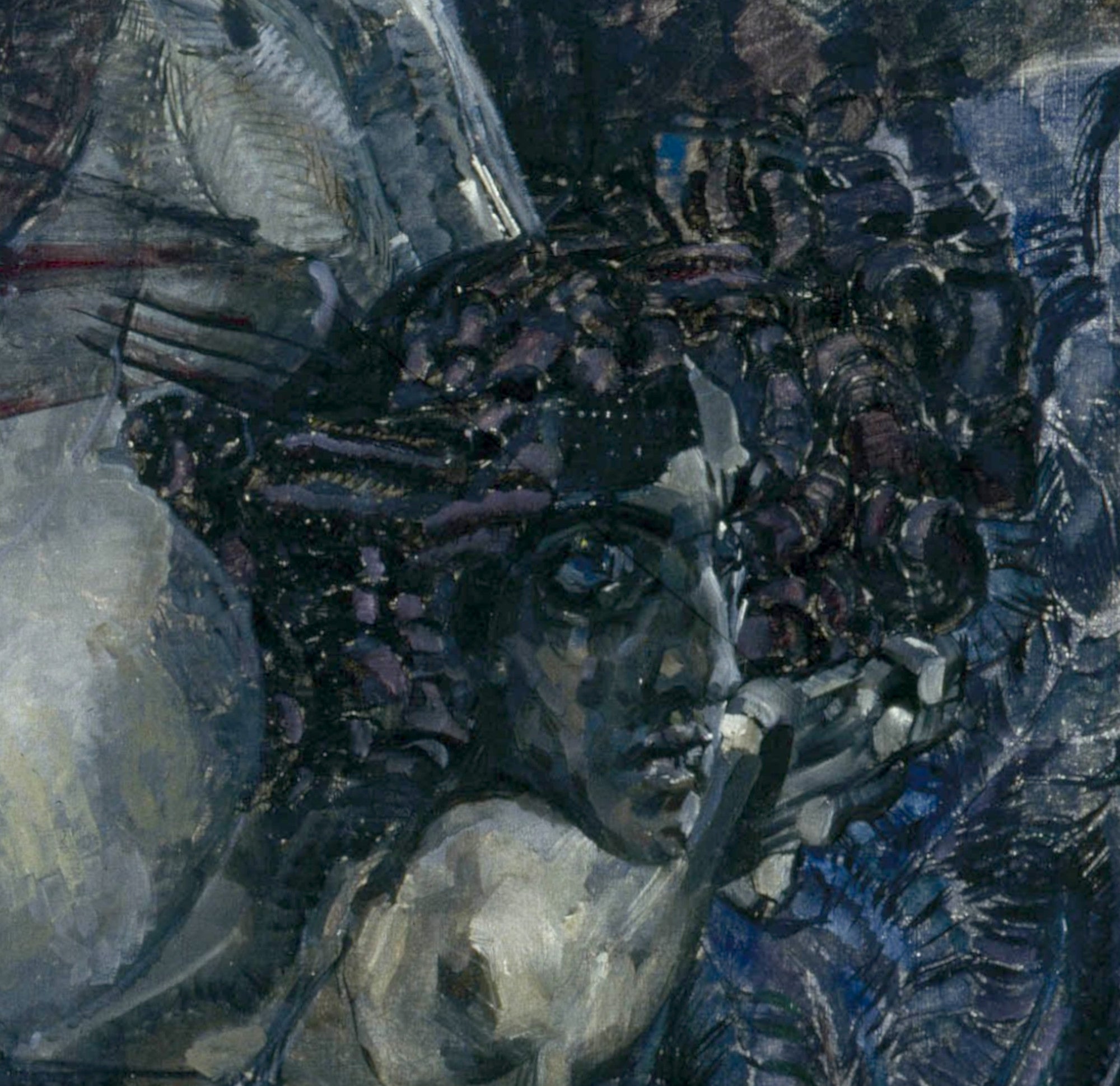 Mikhail Vrubel Fine Art Print : The Flying Demon