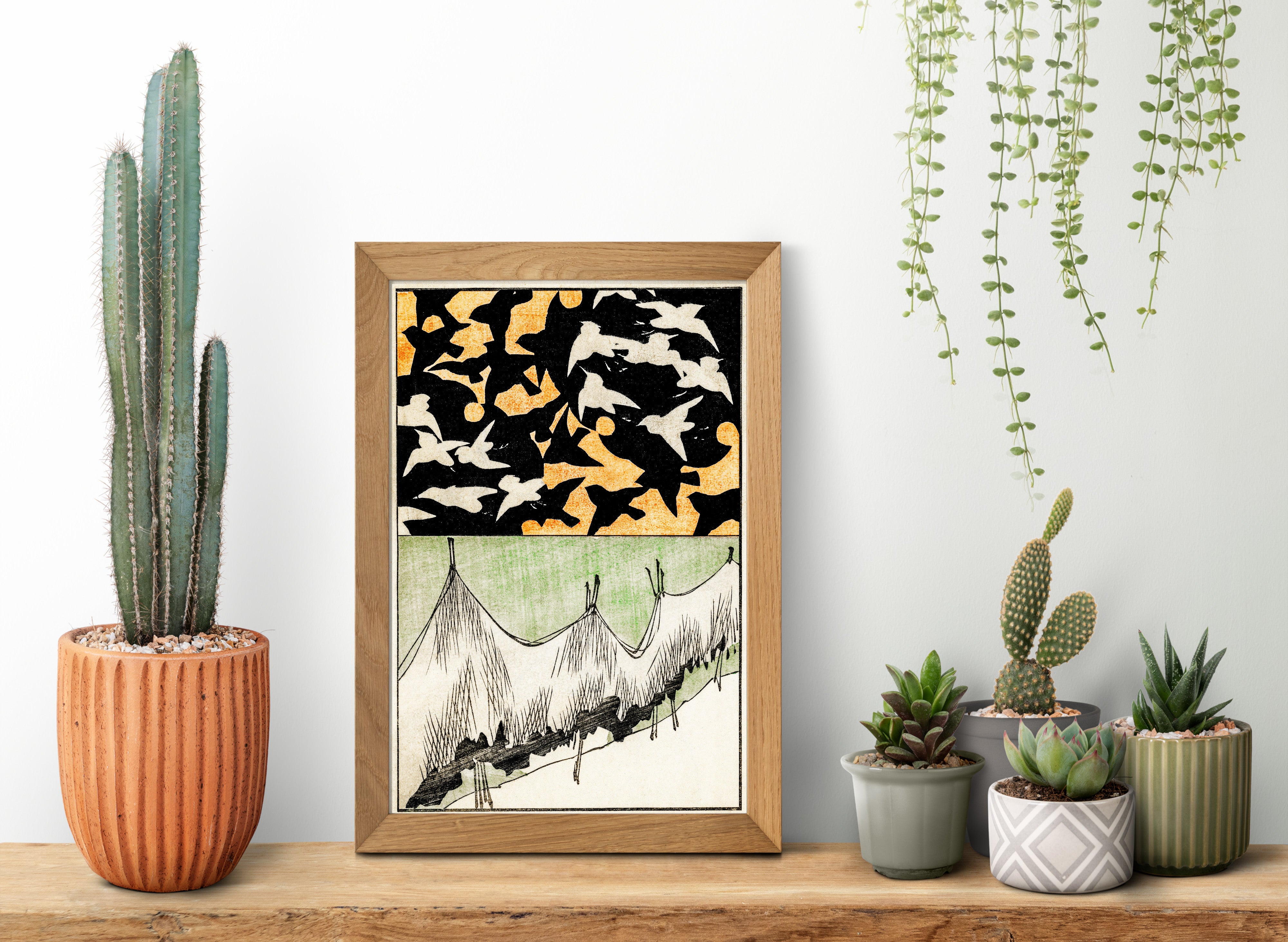 Forest, Japanese Illustration Print, Watanabe Shōtei