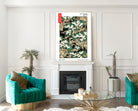 Watanabe Shōtei Exhibition Poster, Japanese Art, Forest Illustration
