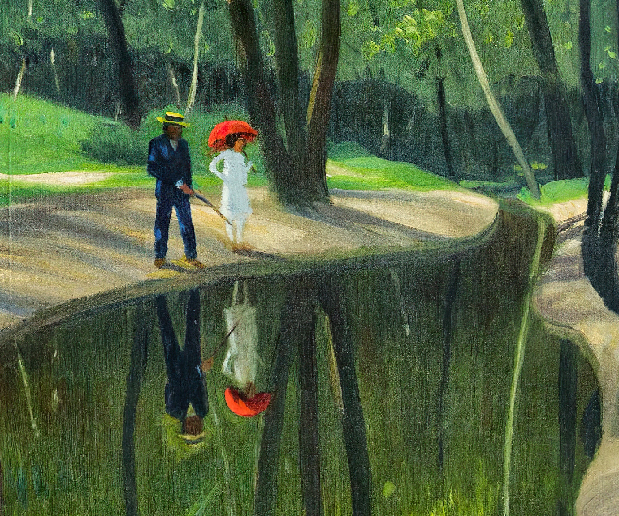 Forêt de Boulogne, Félix Vallotton