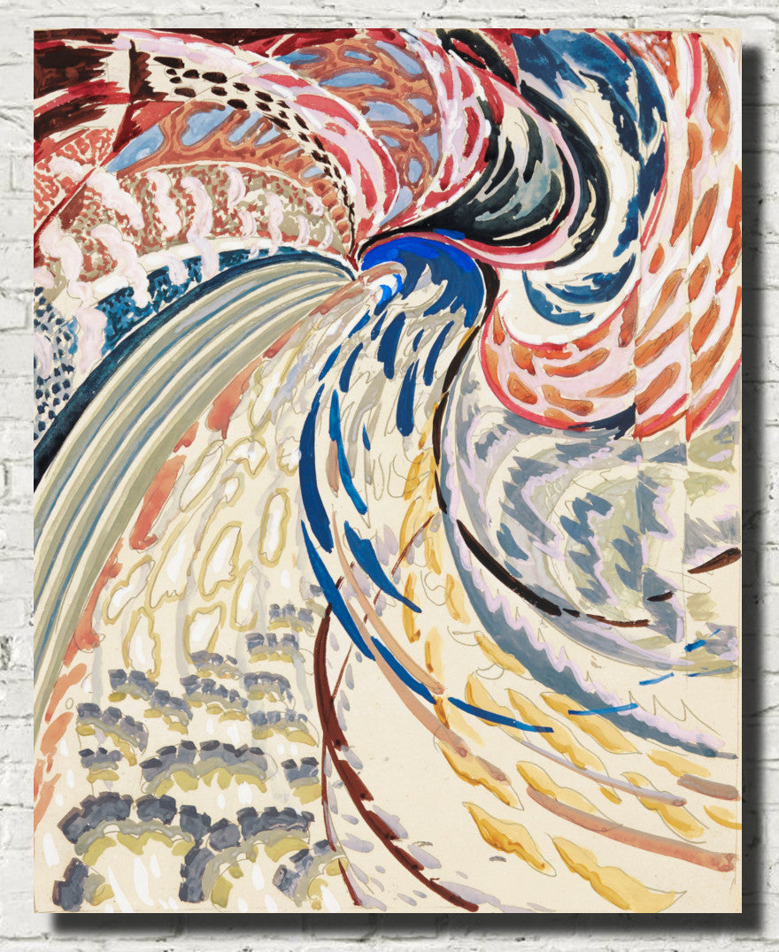 Frantisek Kupka Fine Art Print, Formes animées