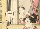 Torii Kiyonaga, Japanese Fine Art Print, Yoshitsune's flute playing