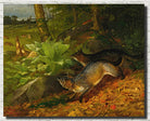 Foxes And Rabbits, William Holbrook Beard Fine Art Print