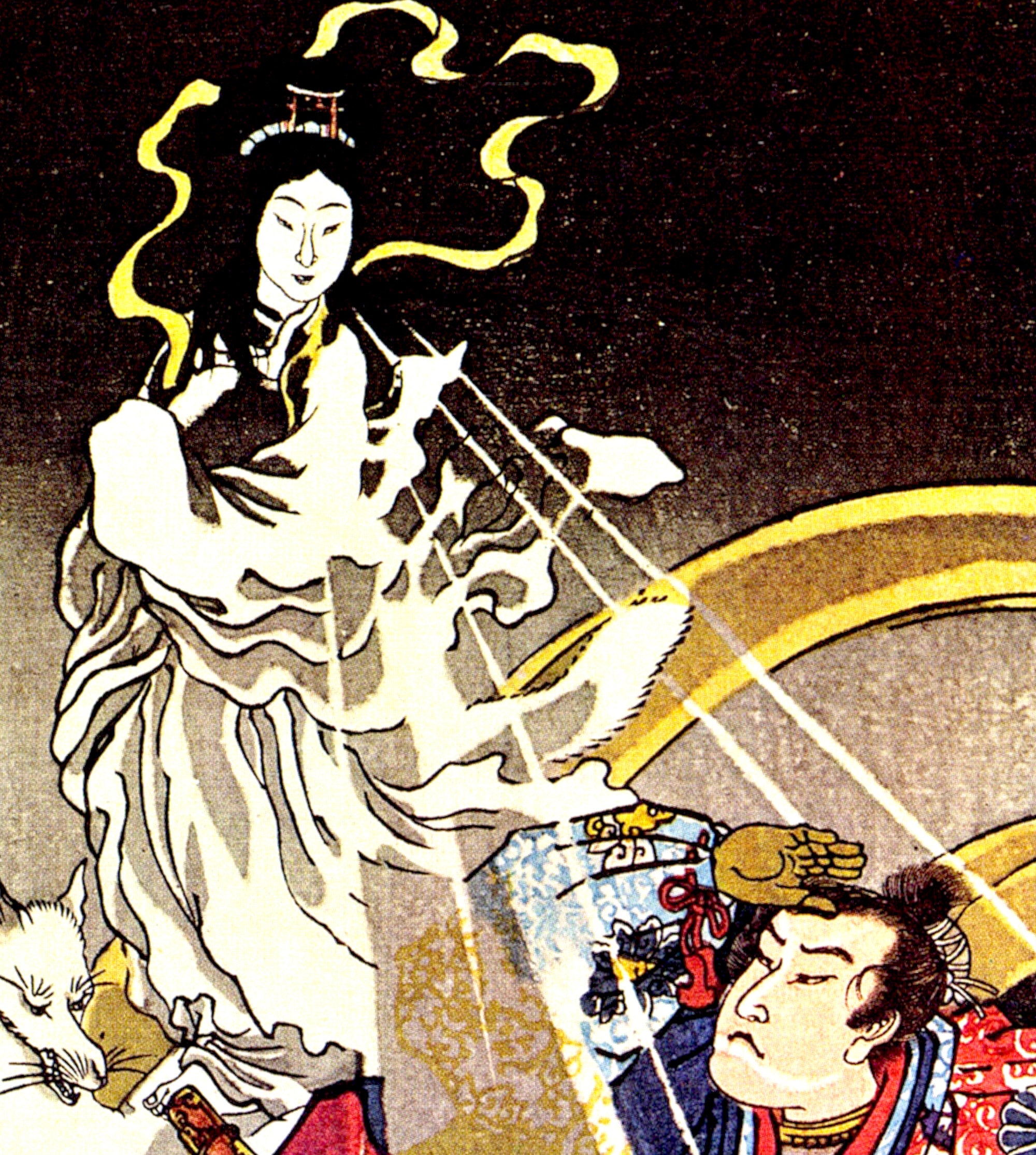Utagawa Kuniyoshi, Japanese Fine Art Print, Fox Goddess
