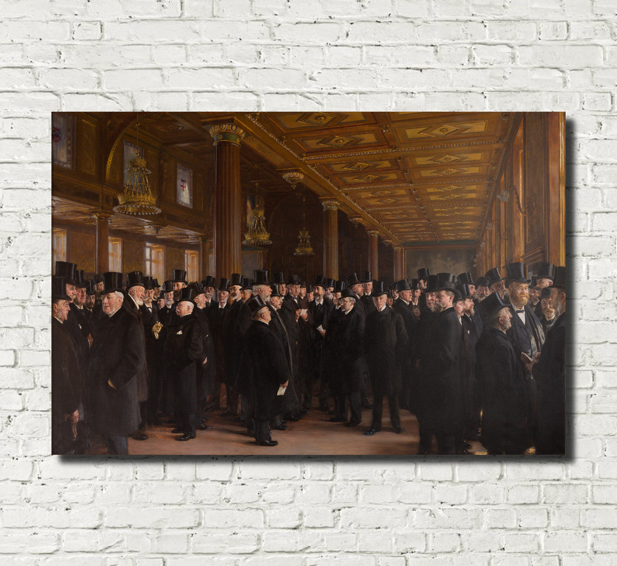 Copenhagen Stock Exchange, PS Krøyer Fine Art Print