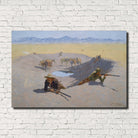 Frederic Remington, Old Masters Fine Art Print : Fight for the Waterhole