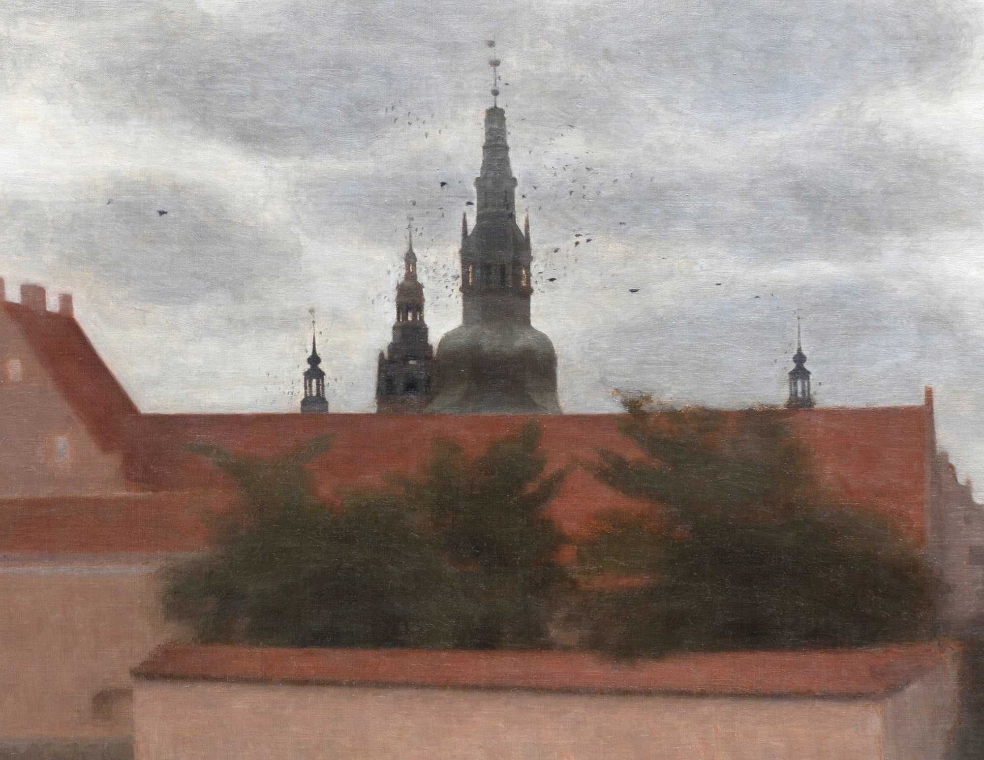 Wilhelm Hammershoi Fine Art Print, Frederiksborg Castle