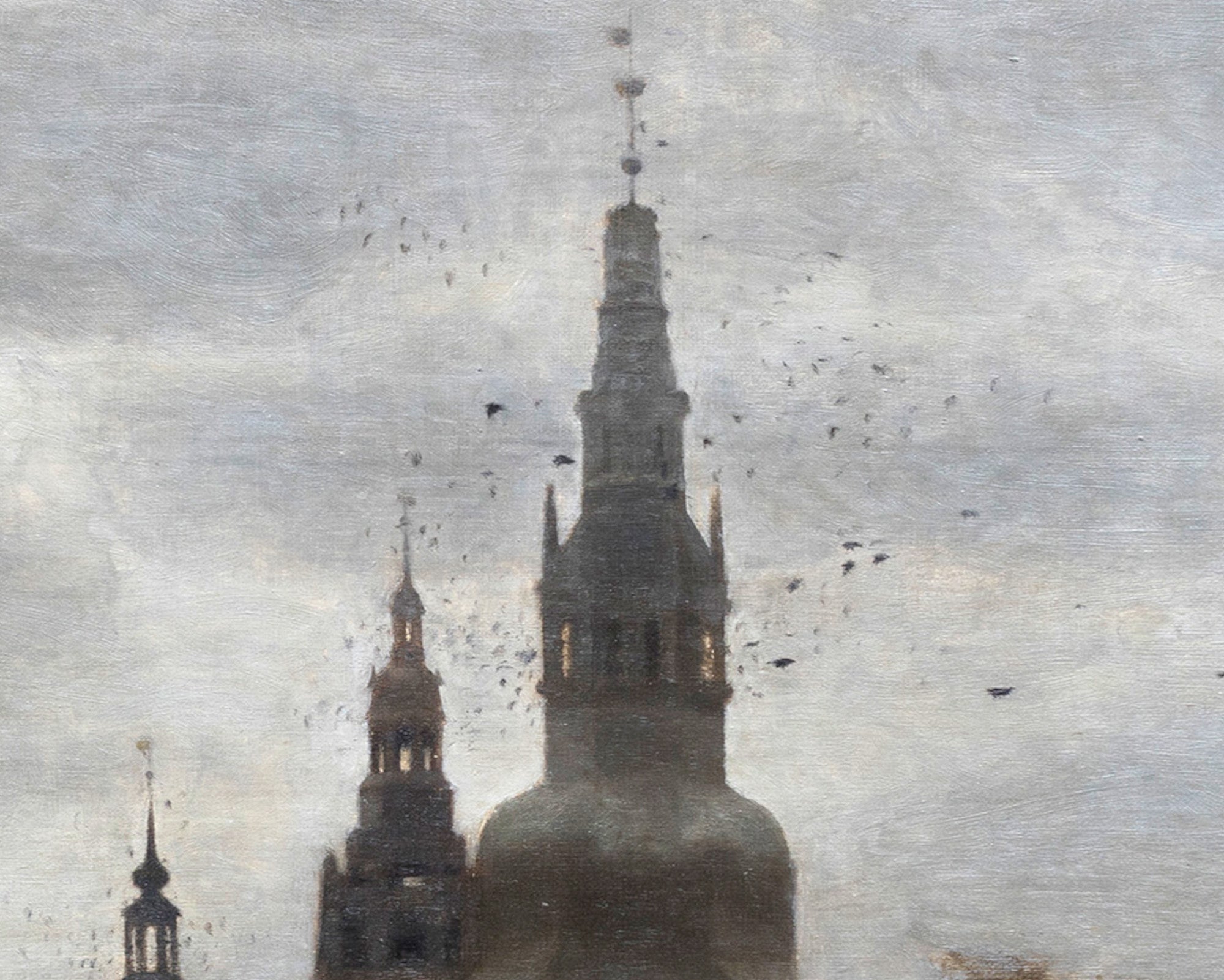 Wilhelm Hammershoi Fine Art Print, Frederiksborg Castle