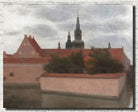 Wilhelm Hammershoi Fine Art Print, Frederiksborg Castle