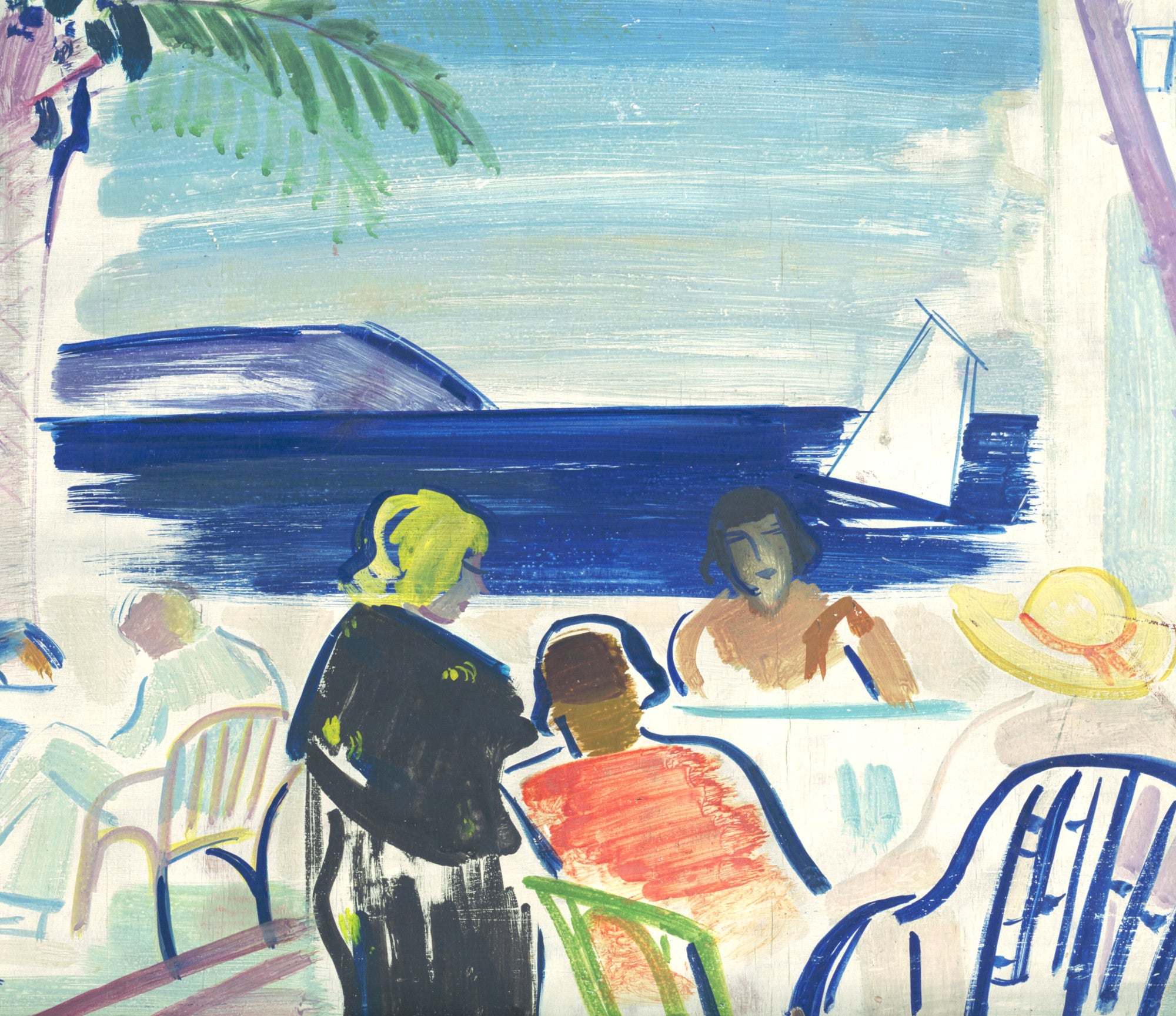 Janos Vaszary Fine Art Print, French Riviera