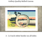 36 Views of Mount Fuji, Fujimi Fuji, Katsushika Hokusai, Japanese Print