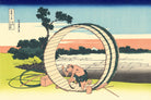 36 Views of Mount Fuji, Fujimi Fuji, Katsushika Hokusai, Japanese Print