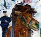 Edvard Munch Fine Art Print, Galloping Horse