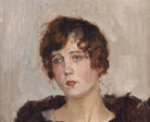 Isaac Israëls Fine Art Print, Gertie in a Fur Coat