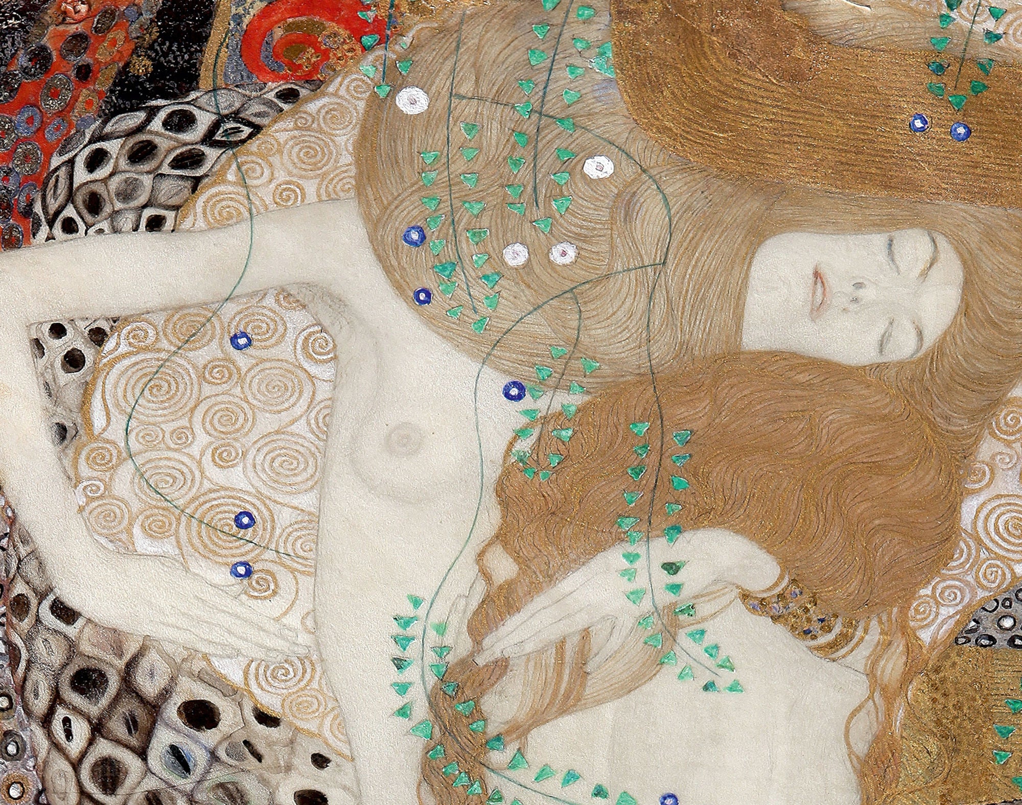 Gustav Klimt, Girlfriends (water snakes I)