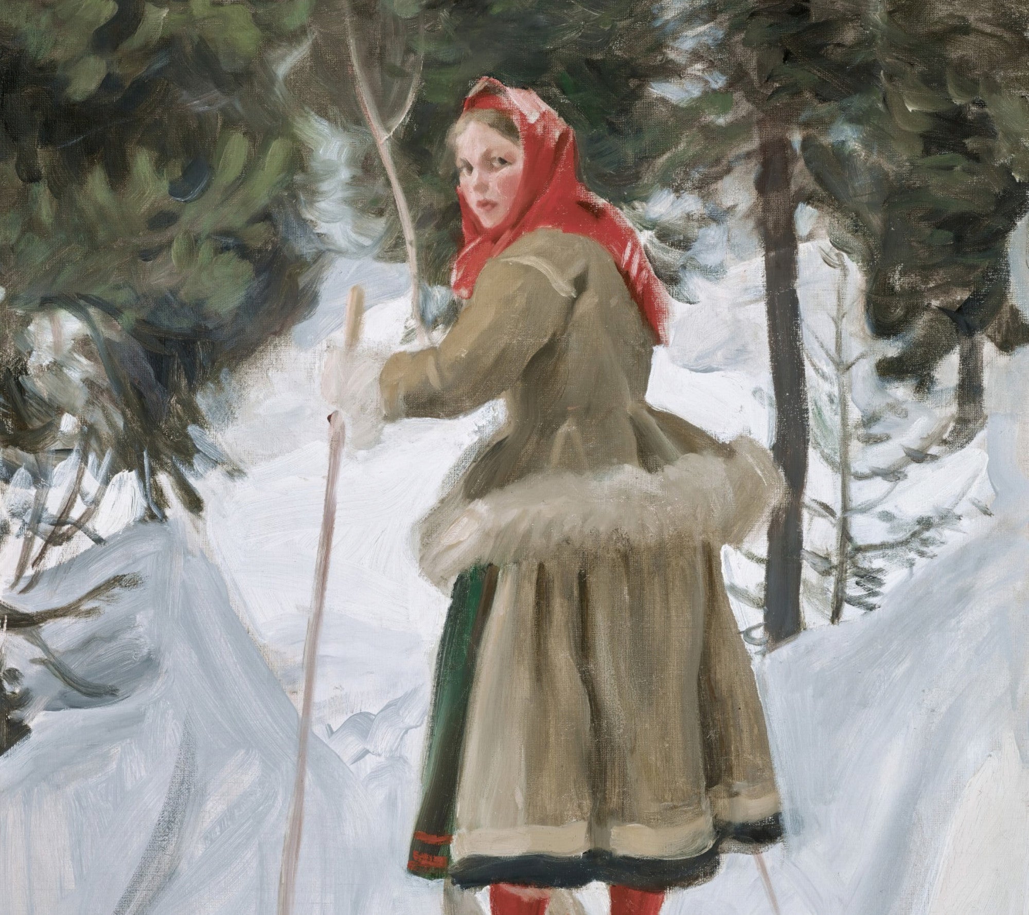 Girl from Mora, Anders Zorn Fine Art Print