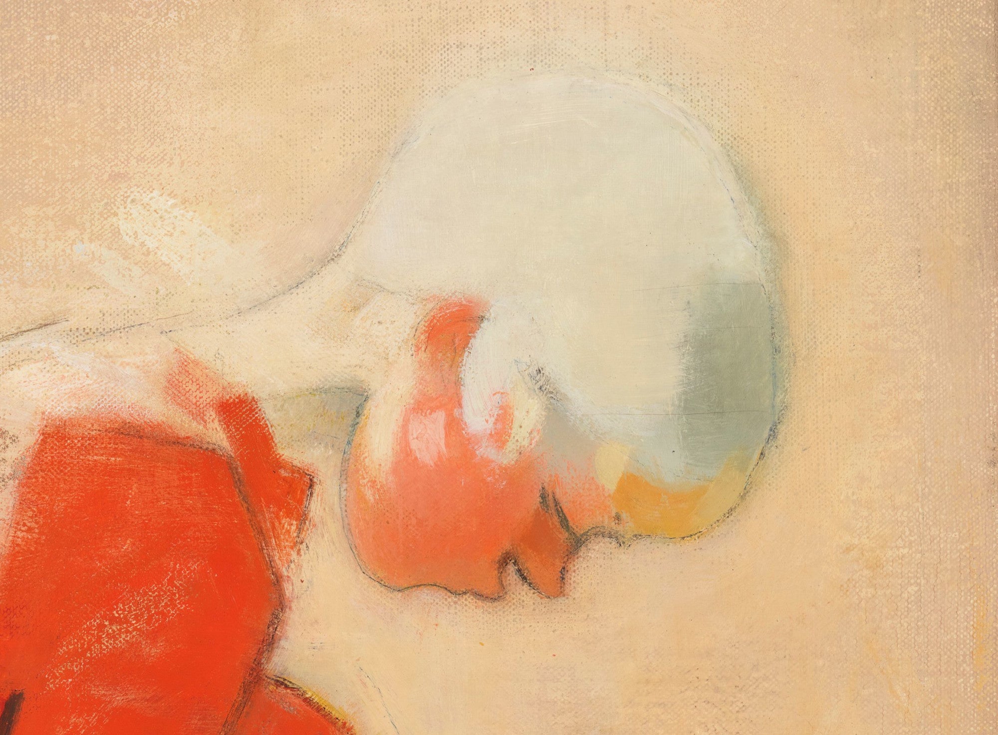 Helene Schjerfbeck Fine Art Print, Girl on the Sand