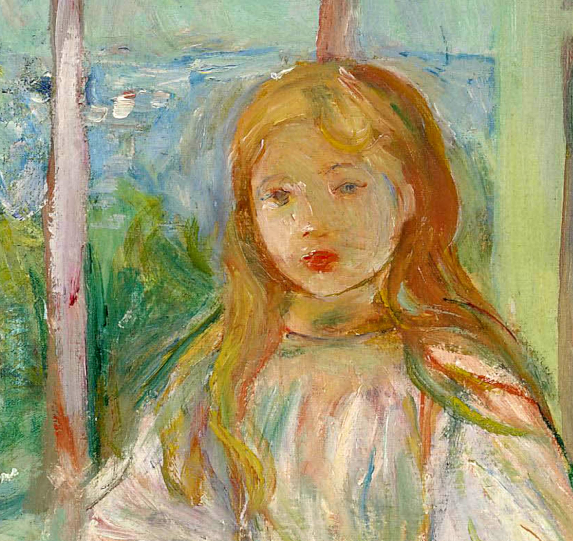 Berthe Morisot, French Fine Art Print : Girls at the Window