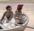 Albert Edefelt Fine Art Print, Girls in a Rowing Boat