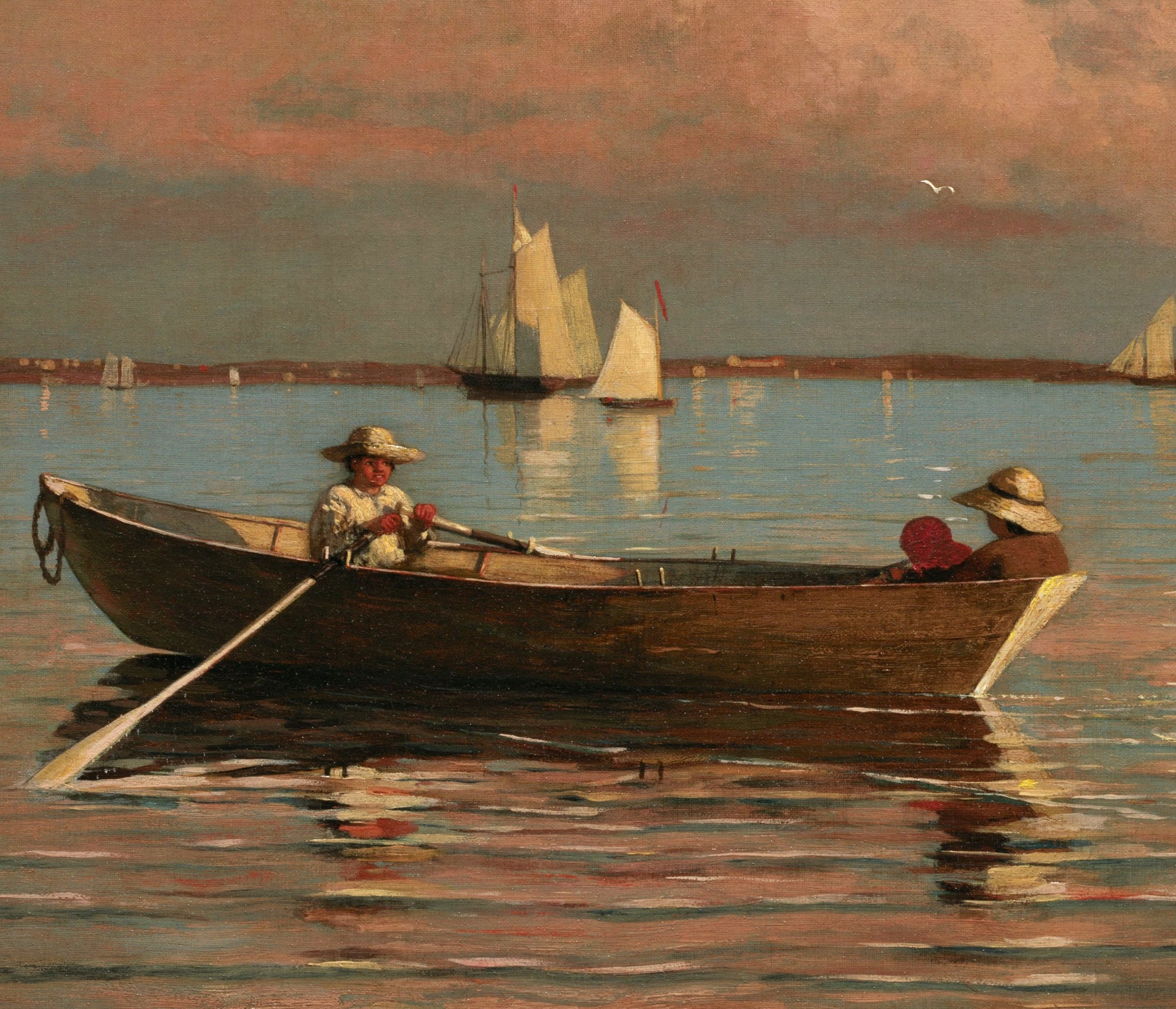 Winslow Homer Fine Art Print :  Gloucester Harbor