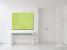 Gloucester City Street Map Print Feature Wall Art Poster