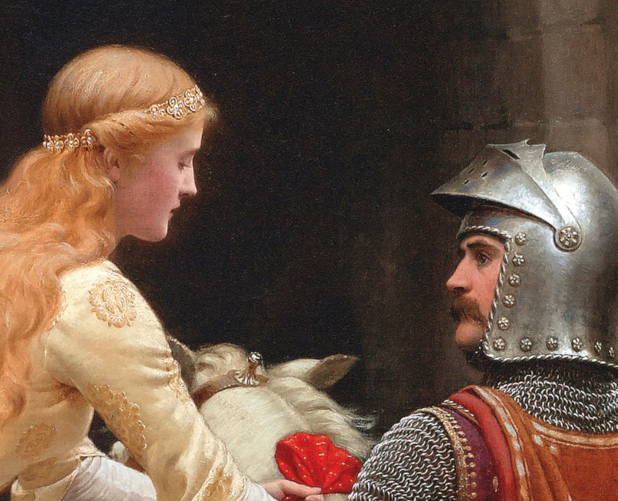 God Speed, Historical Genre Scene, Edmund Blair Leighton Fine Art Print
