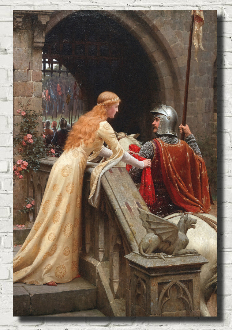 God Speed, Historical Genre Scene, Edmund Blair Leighton Fine Art Print
