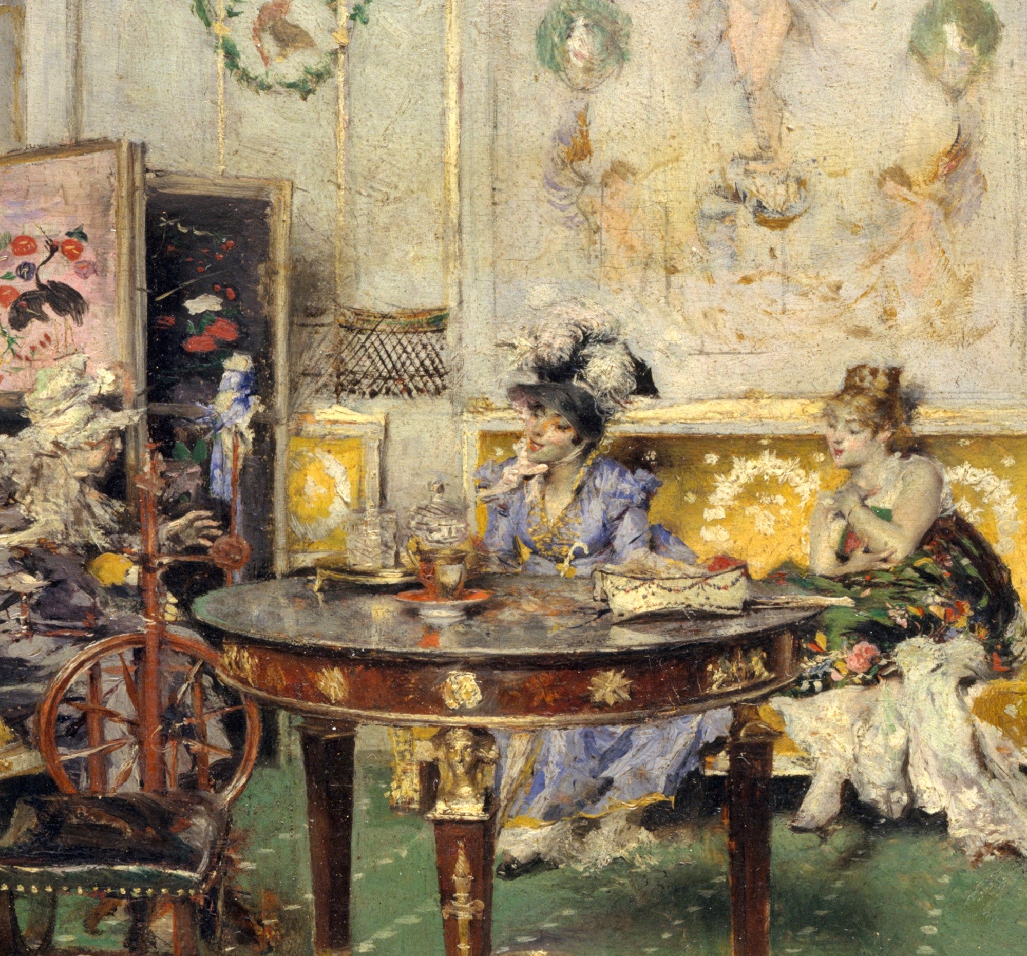 Giovanni Boldini Fine Art Print, Gossip