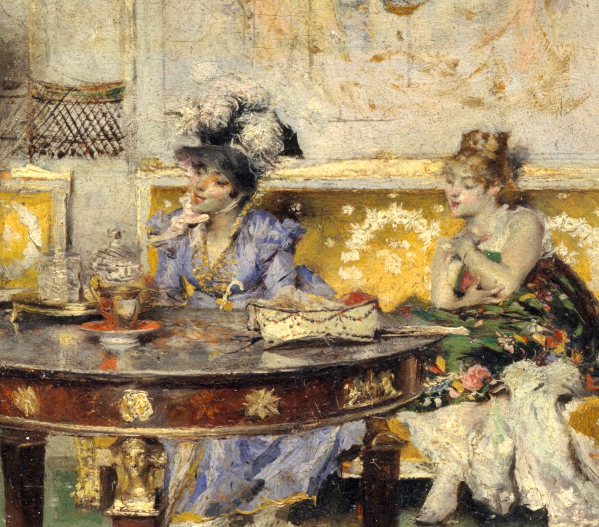 Giovanni Boldini Fine Art Print, Gossip