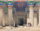Grand Portico of the Temple of Philae Nubia, David Roberts Fine Art Print