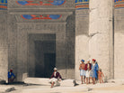 Grand Portico of the Temple of Philae Nubia, David Roberts Fine Art Print